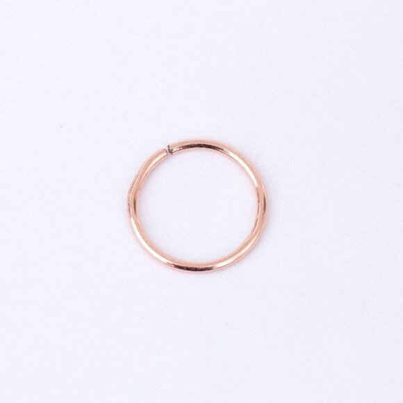 Rose Gold Ear Cuff, Ear Cuff Earrings for Women, Mens Ear Cuffs for Non Pierced - Picture 4 of 6